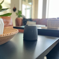 Luxury Black Matte Glass Candle